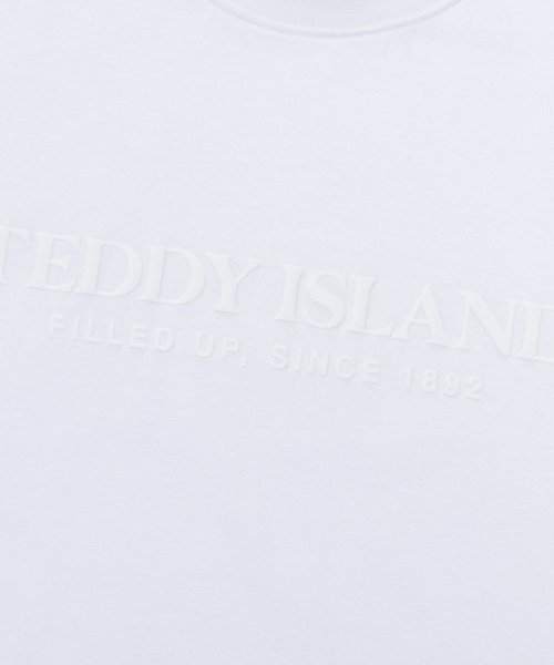 TEDDYISLAND(テディアイランド)の「エンボロゴ半袖ホワイト(Tシャツ/カットソー・メンズ・その他・MEDIUM/LARGE)」の4枚目の写真
