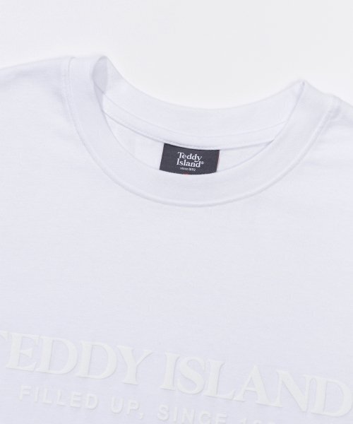 TEDDYISLAND(テディアイランド)の「エンボロゴ半袖ホワイト(Tシャツ/カットソー・メンズ・その他・MEDIUM/LARGE)」の5枚目の写真