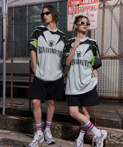 GALEX(ギャレックス)の「シグニチャーブロックコアショートスリーブホワイトグリーン GA5624 GN(Tシャツ/カットソー・レディース・その他・MEDIUM)」の5枚目の写真
