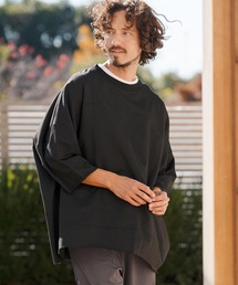 CAMBIO(�J���r�I)��mlt5518- MINI URAKE Switch 3-4 Sleeve Pullover ���[���J�b�g�\�[(S60726cmb)(T�V���c/�J�b�g�\�[)