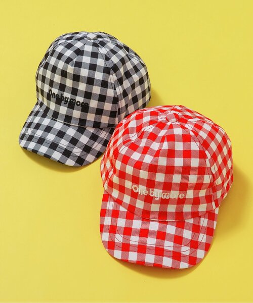 BREEZE（ブリーズ）の「one by more カラバリキャップ（キャップ・キッズ・レッド/ブラック・58/54/50）」の5枚目の写真