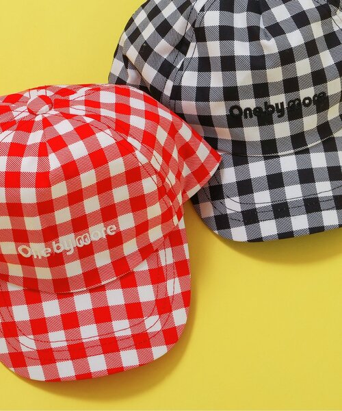 BREEZE（ブリーズ）の「one by more カラバリキャップ（キャップ・キッズ・レッド/ブラック・58/54/50）」の6枚目の写真