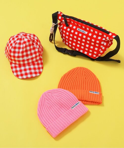 BREEZE（ブリーズ）の「one by more カラバリキャップ（キャップ・キッズ・レッド/ブラック・58/54/50）」の9枚目の写真