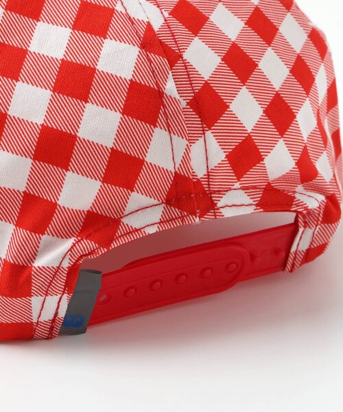 BREEZE（ブリーズ）の「one by more カラバリキャップ（キャップ・キッズ・レッド/ブラック・58/54/50）」の3枚目の写真
