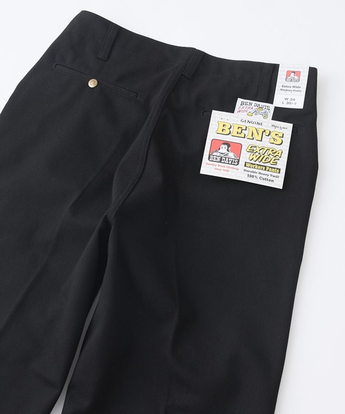 BEN DAVIS（ベンデイビス）の「【BEN DAVIS/ベンデイビス】EXTRA WIDE PANTS エクストラワイドパンツ（その他パンツ・メンズ・チャコールグレー/ブラック/アイボリー/ベージュ/ブラウン・34inch/36inch/30inch/32inch）」の3枚目の写真