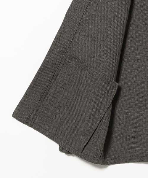 BEAMS PLUS（ビームスプラス）の「MIL Chore Jacket COTTON Linen（ブルゾン・メンズ・ネイビー/グレー/オフホワイト・LARGE/MEDIUM/SMALL）」の10枚目の写真