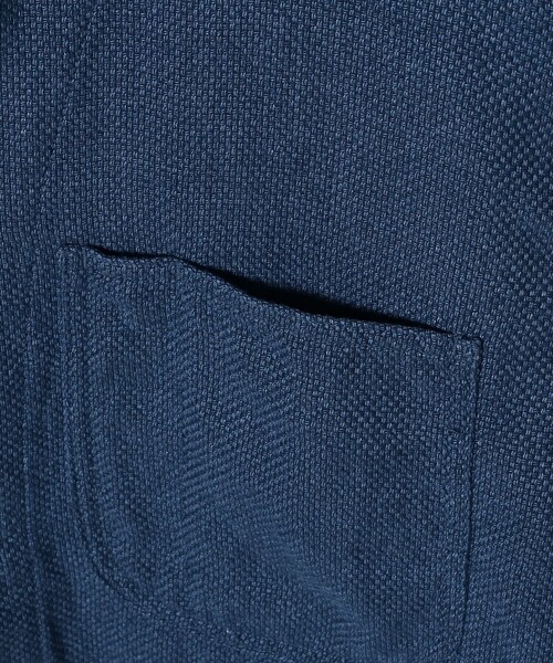 BEAMS PLUS（ビームスプラス）の「MIL Chore Jacket COTTON Linen（ブルゾン・メンズ・ネイビー/グレー/オフホワイト・LARGE/MEDIUM/SMALL）」の14枚目の写真