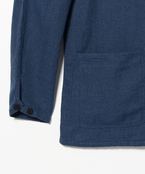 BEAMS PLUS（ビームスプラス）の「MIL Chore Jacket COTTON Linen（ブルゾン・メンズ・ネイビー/グレー/オフホワイト・LARGE/MEDIUM/SMALL）」の15枚目の写真