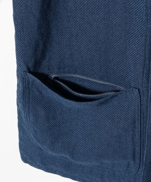 BEAMS PLUS（ビームスプラス）の「MIL Chore Jacket COTTON Linen（ブルゾン・メンズ・ネイビー/グレー/オフホワイト・LARGE/MEDIUM/SMALL）」の16枚目の写真