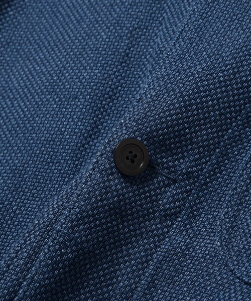 BEAMS PLUS（ビームスプラス）の「MIL Chore Jacket COTTON Linen（ブルゾン・メンズ・ネイビー/グレー/オフホワイト・LARGE/MEDIUM/SMALL）」の18枚目の写真
