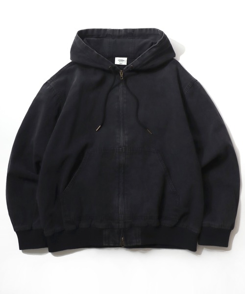 セール】ダックアクティブパーカージャケット ヴィンテージ加工/ライト