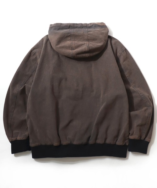 セール】ダックアクティブパーカージャケット ヴィンテージ加工/ライト