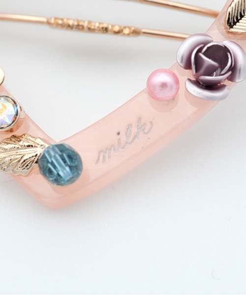 MILK（ミルク）の「Rosie rose バレッタ（バレッタ/ヘアクリップ・レディース・B/A・FREE）」の9枚目の写真