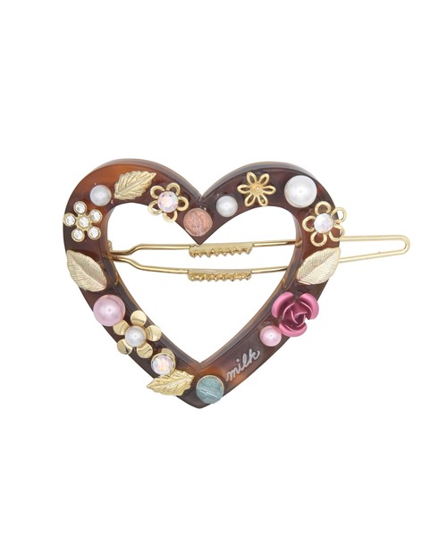 MILK（ミルク）の「Rosie rose バレッタ（バレッタ/ヘアクリップ・レディース・B/A・FREE）」の4枚目の写真