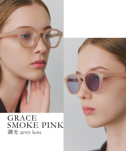 JUGAADXX Grace smoke pink スモークピンク サングラス jugaadXX】Grace smoke pink（サングラス）｜jugaadXX（ジュガード