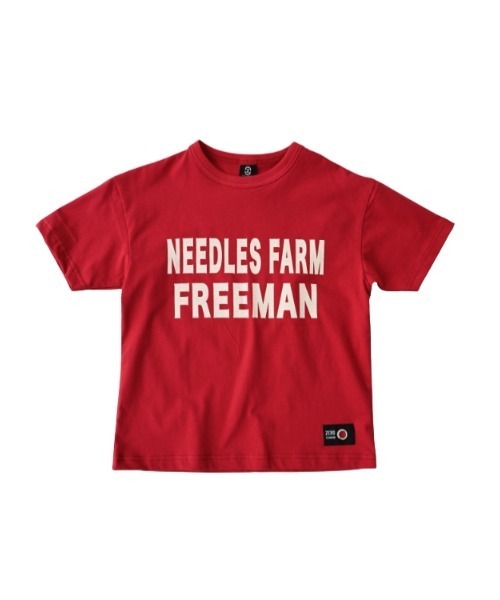 ZERO standerd(ゼロスタンダード)の「zero standard/ゼロスタンダード FREEMANTシャツ(Tシャツ/カットソー・キッズ・レッド/オフホワイト/ネイビー・160cm/150cm/140cm/130cm/120cm/110cm/100cm)」の11枚目の写真