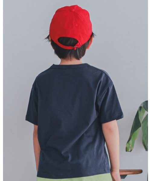 ZERO standerd(ゼロスタンダード)の「zero standard/ゼロスタンダード FREEMANTシャツ(Tシャツ/カットソー・キッズ・レッド/オフホワイト/ネイビー・160cm/150cm/140cm/130cm/120cm/110cm/100cm)」の22枚目の写真