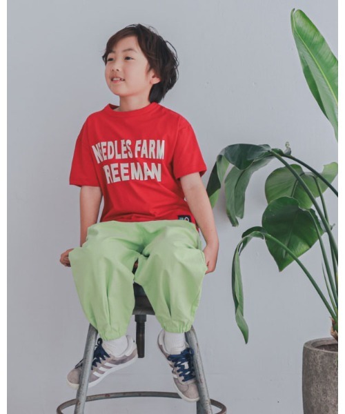 ZERO standerd(ゼロスタンダード)の「zero standard/ゼロスタンダード FREEMANTシャツ(Tシャツ/カットソー・キッズ・レッド/オフホワイト/ネイビー・160cm/150cm/140cm/130cm/120cm/110cm/100cm)」の6枚目の写真