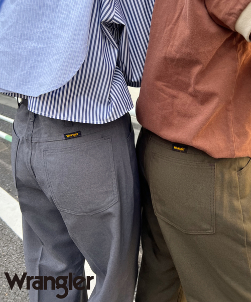 Wrangler(ラングラー)の「別注【Wrangler/ラングラー】for JS WRANCHER 71inch(スラックス・レディース・チャコールグレー/ブラウン・SMALL/MEDIUM/LARGE)」の5枚目の写真