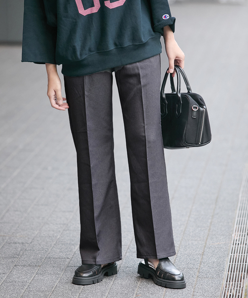 Wrangler(ラングラー)の「別注【Wrangler/ラングラー】for JS WRANCHER 71inch(スラックス・レディース・チャコールグレー/ブラウン・SMALL/MEDIUM/LARGE)」の9枚目の写真