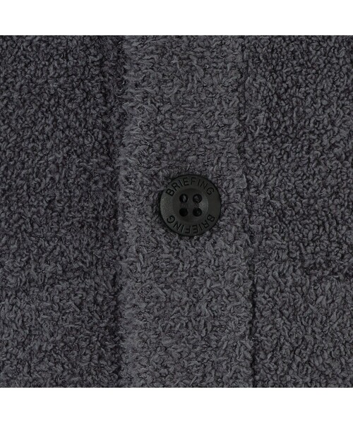 BRIEFING(ブリーフィング)の「【BRIEFING GOLF/ブリーフィングゴルフ】LW KNIT SHAWL COLLAR CARDIGAN(ブルゾン・レディース・グレー/ネイビー・L/M)」の3枚目の写真