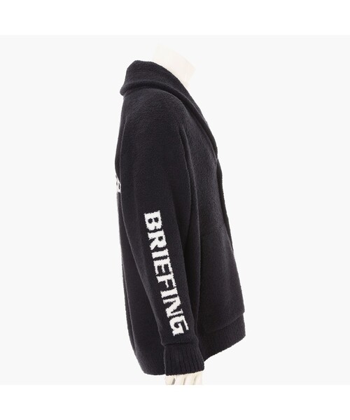 BRIEFING(ブリーフィング)の「【BRIEFING GOLF/ブリーフィングゴルフ】LW KNIT SHAWL COLLAR CARDIGAN(ブルゾン・レディース・グレー/ネイビー・L/M)」の8枚目の写真