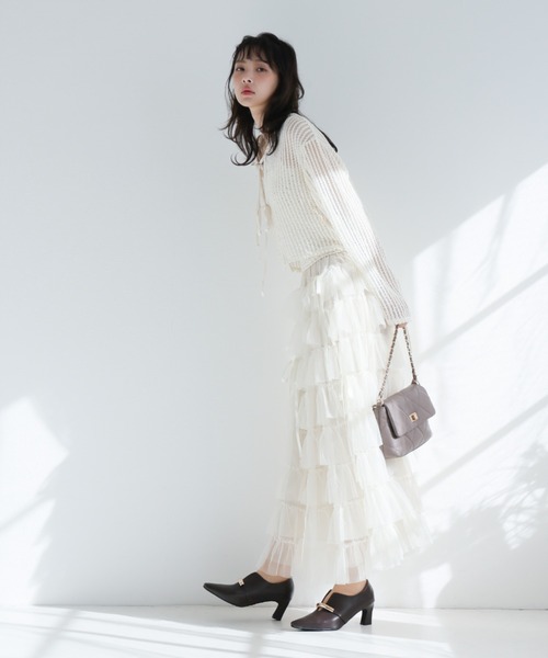 VIVIAN(ヴィヴィアン)の「スリットデザインゴールドモチーフパンプス(パンプス・レディース・ダークブラウン/ブラック・S/M/L/LL)」の16枚目の写真