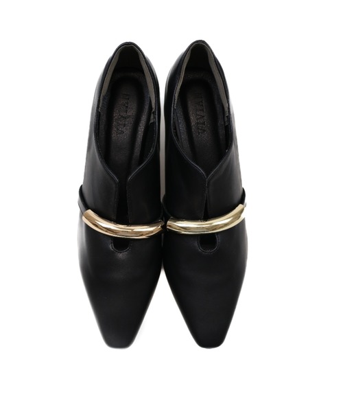 VIVIAN(ヴィヴィアン)の「スリットデザインゴールドモチーフパンプス(パンプス・レディース・ダークブラウン/ブラック・S/M/L/LL)」の20枚目の写真