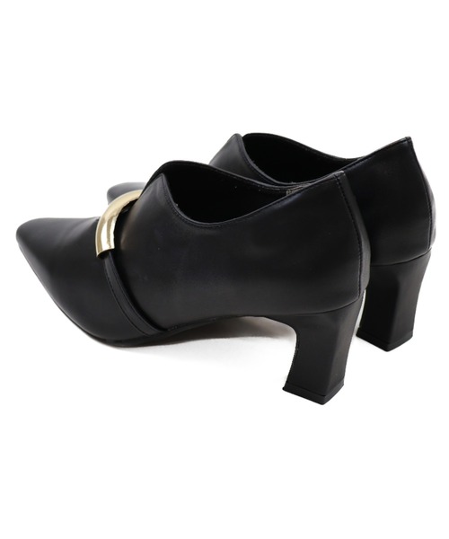 VIVIAN(ヴィヴィアン)の「スリットデザインゴールドモチーフパンプス(パンプス・レディース・ダークブラウン/ブラック・S/M/L/LL)」の21枚目の写真