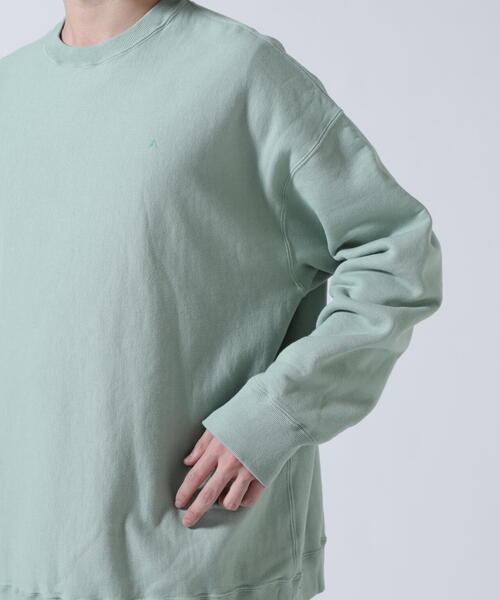 ATON（エイトン）NATURAL DYED URAKE | OVERSIZED SWEAT SHIRT【2026年