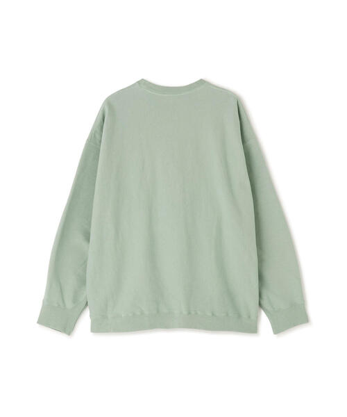 ATON OVERSIZED SWEAT SHIRT スウェット ライトピンク NATURAL DYED URAKE ｜ オーバーサイズスウェット