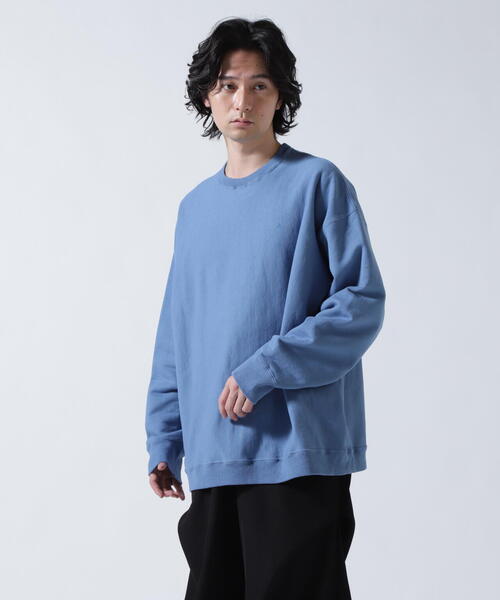 ATON（エイトン）NATURAL DYED URAKE | OVERSIZED SWEAT SHIRT【2026年