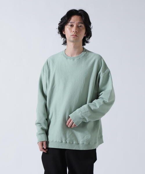 ATON（エイトン）NATURAL DYED URAKE | OVERSIZED SWEAT SHIRT【2026年