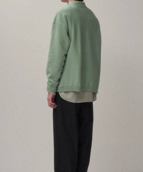 ATON（エイトン）NATURAL DYED URAKE | OVERSIZED SWEAT SHIRT【2026年