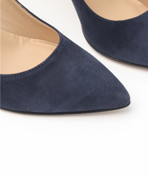 CORSO ROMA,9(コルソローマ)の「◇CORSO ROMA9 スエード ポインテッドパンプス(パンプス・レディース・ネイビー/ライトグレー/ブラック/チョコ・36.5/35/37/36/38/39)」の9枚目の写真