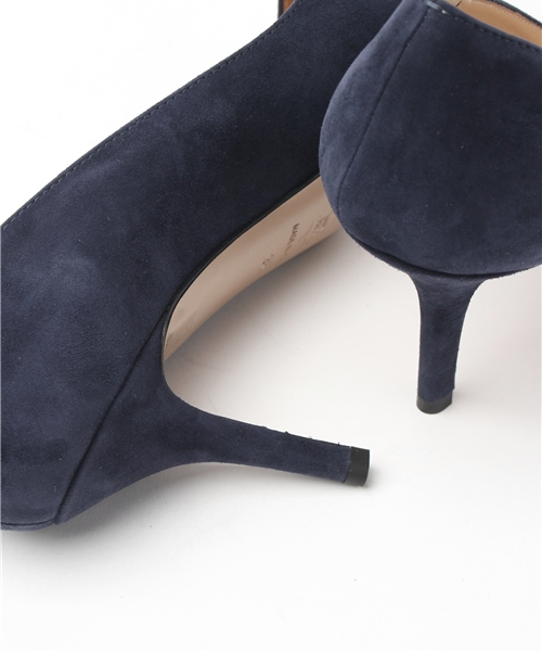 CORSO ROMA,9(コルソローマ)の「◇CORSO ROMA9 スエード ポインテッドパンプス(パンプス・レディース・ネイビー/ライトグレー/ブラック/チョコ・36.5/35/37/36/38/39)」の11枚目の写真