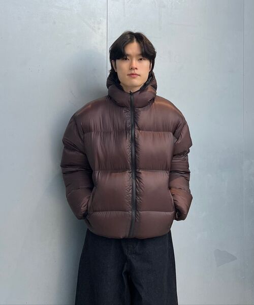 JUAN HOMME（ジュアンオム）の「マイクロリップストップダックダウンパディング（ブラウン）（ダウンジャケット/コート・メンズ・その他・S/M/L）」の3枚目の写真