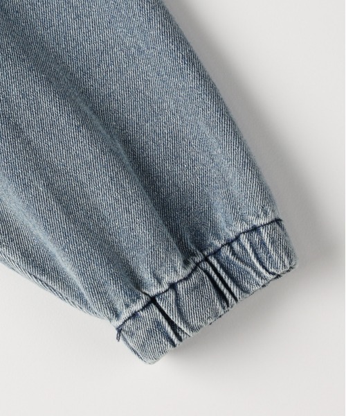 BACK NUMBER（バックナンバー）の「【BACK NUMBER】デニムフルジップパーカー (ヴィンテージ風 / 色落ち加工 / デイリーユース)（デニムジャケット・メンズ・ダークインディゴブルー/ブラック・L/XL/M）」の16枚目の写真