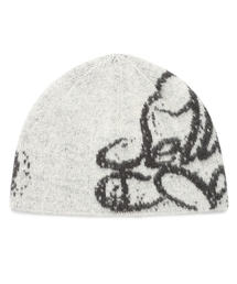 Cavish（カビシ）の「CLASSIC ROSE BEANIE IVORY(CV2EFUAB31A)（ニットキャップ/ビーニー）」