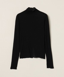 three dots（スリードッツ）の「ソフトシースルー メロウタートル（ニット/セーター）」