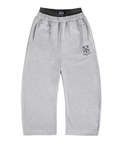 ROCKCAKE(ロックケーキ)の「Boxer Layered Curved 2way Jogger - Melange(スウェットパンツ・レディース・その他・X-SMALL/SMALL)」の8枚目の写真