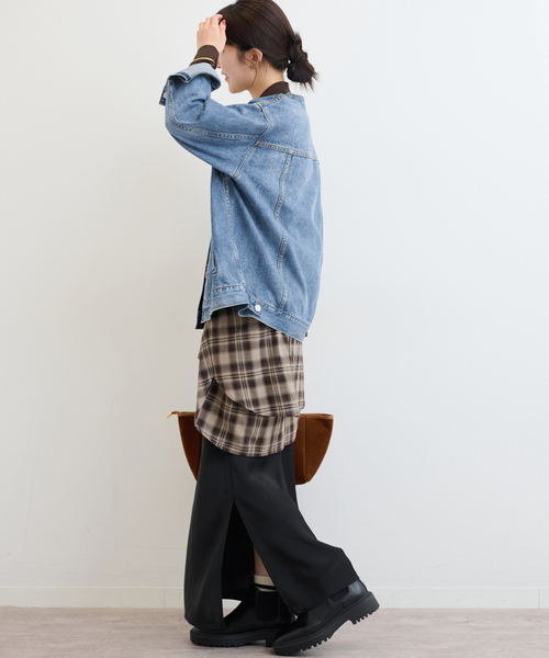 JOURNAL STANDARD relume（ジャーナルスタンダード　レリューム）の「《追加3》デニムジャケット（デニムジャケット・レディース・ブルー/ネイビー・FREE）」の17枚目の写真