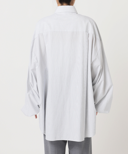 CITYSHOP（シティーショップ）の「BALLOON CUFF シャツ（シャツ/ブラウス・レディース・サックスブルー/ホワイト/グリーン/ピンク/ブルー系その他・FREE）」の16枚目の写真