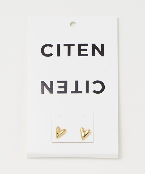 CITEN(シテン)の「<CITEN>ステンレスニュアンスハートピアス(ピアス(両耳用)・レディース・シルバー/ゴールド・FREE)」の12枚目の写真