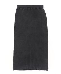 HELIOPOLE | FADE RIB KNIT I LINE SKIRT(スカート)