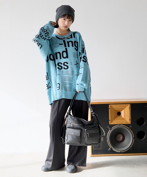 PBLIM（ページボーイリム）の「《UNISEX》COZY(コージー)カットフレアパンツ（その他パンツ・レディース・レオパード/ブラック/ネイビー・LARGE/MEDIUM/SMALL）」の14枚目の写真