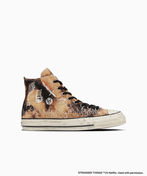 L.H.P（エルエイチピー）の「CONVERSE/コンバース/ALL STAR AGED 87 HC HI / STRANGER THINGS 5（スニーカー・メンズ・ナチュラル/ブラック・7.5/9.5/8.5）」の5枚目の写真