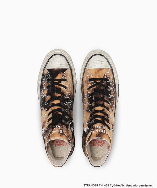 L.H.P（エルエイチピー）の「CONVERSE/コンバース/ALL STAR AGED 87 HC HI / STRANGER THINGS 5（スニーカー・メンズ・ナチュラル/ブラック・7.5/9.5/8.5）」の6枚目の写真