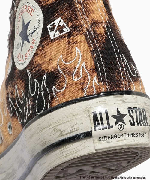 L.H.P（エルエイチピー）の「CONVERSE/コンバース/ALL STAR AGED 87 HC HI / STRANGER THINGS 5（スニーカー・メンズ・ナチュラル/ブラック・7.5/9.5/8.5）」の10枚目の写真