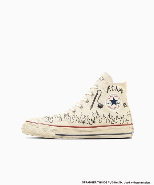 L.H.P（エルエイチピー）の「CONVERSE/コンバース/ALL STAR AGED 87 HC HI / STRANGER THINGS 5（スニーカー・メンズ・ナチュラル/ブラック・7.5/9.5/8.5）」の22枚目の写真